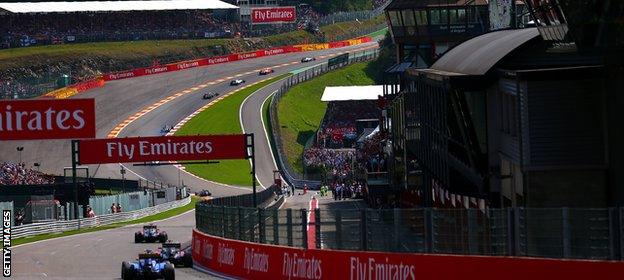 Eau Rouge 2015