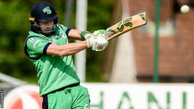 Andrew Balbirnie's innings of 101 came off 112 balls