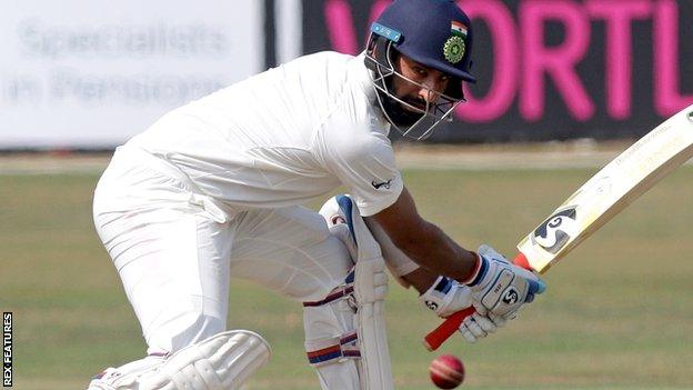 Cheteshwar Pujara at Chelmsford