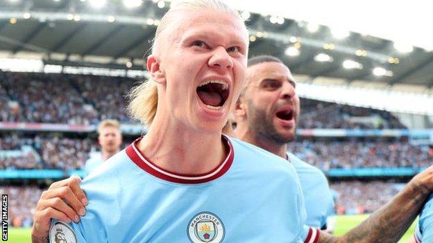 Man City's Erling Haaland
