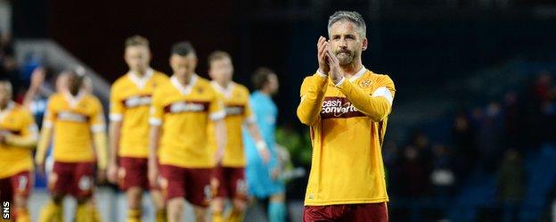 Motherwell escaped relegation after beating Rangers in the Premiership playoff last season