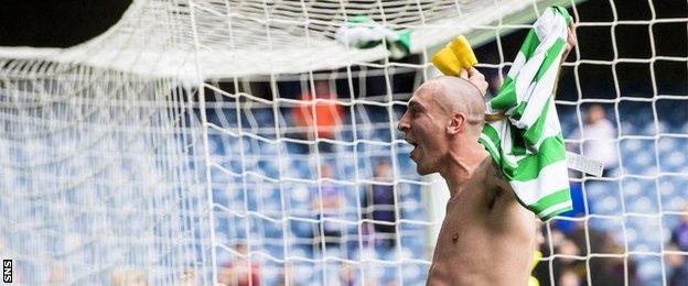 Celtic captain Scott Brown