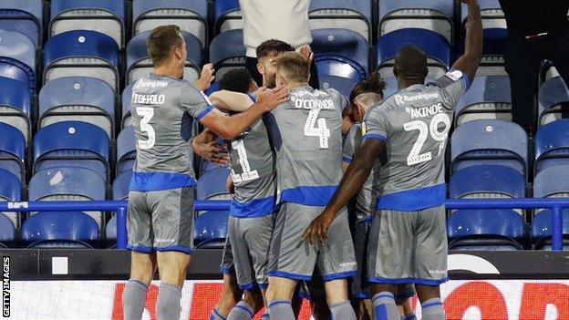 Lincoln City celebrate