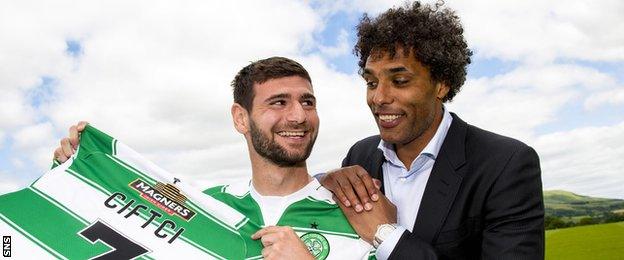 Nadir Ciftci and Pierre van Hooijdonk