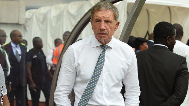 South Africa coach Stuart Baxter