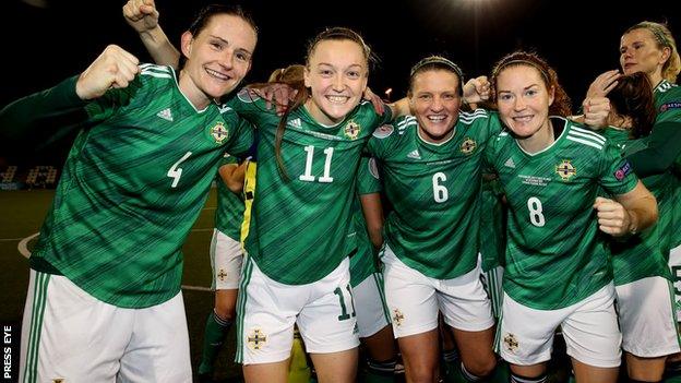 Northern Ireland booked a first-ever European Championships play-off by beating the Faroe Islands in December