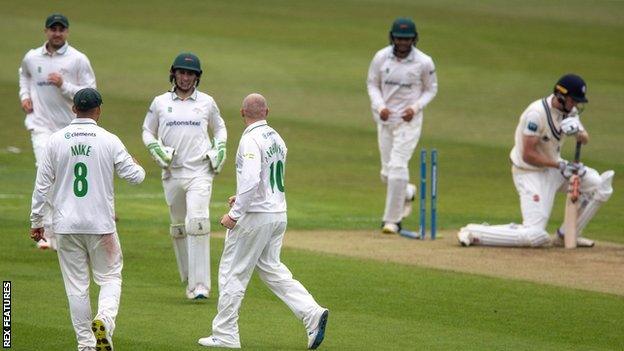 Zak Crawley made 50 for Kent on his first Championship appearance since being dropped by England