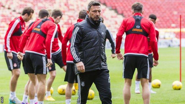 Aberdeen manager Derek McInnes