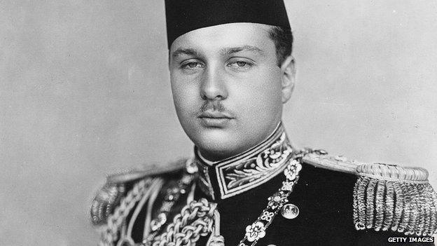 King Farouk I of Egypt (1920 - 1965)