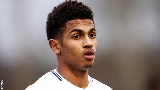 Marcus Edwards' one senior appearance for Tottenham Hotspur came in their 5-0 EFL Cup win against Gillingham in September 2016