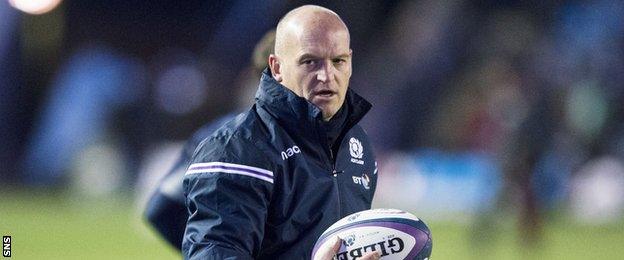 Scotland coach Gregor Townsend