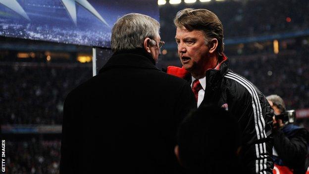 Alex Ferguson and Louis van Gaal