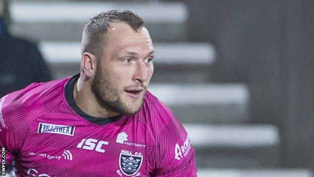 Josh Griffin has scored four tries for Hull FC so far this season