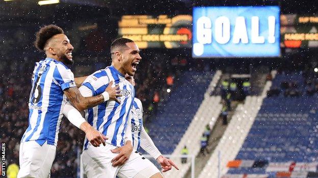 Huddersfield Town are now four points off second-placed Bournemouth with five Championship games still to play