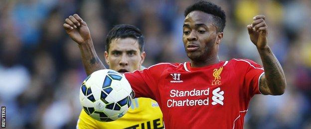 Raheem Sterling of Liverpool