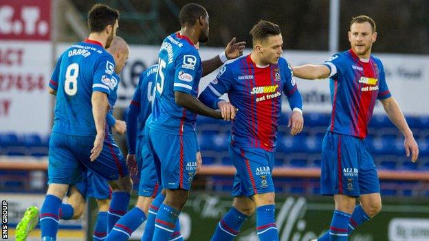 Inverness Caledonian Thistle are the Scottish Cup holders