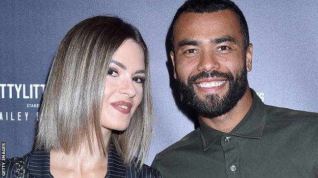 Ashley Cole and his partner Sharon Canu have two children together