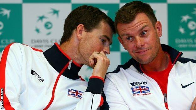 Jamie Murray and Leon Smith