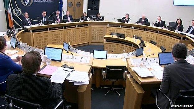 The PAC hearing in Dublin