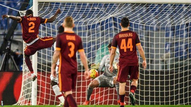 Roma v AC Milan