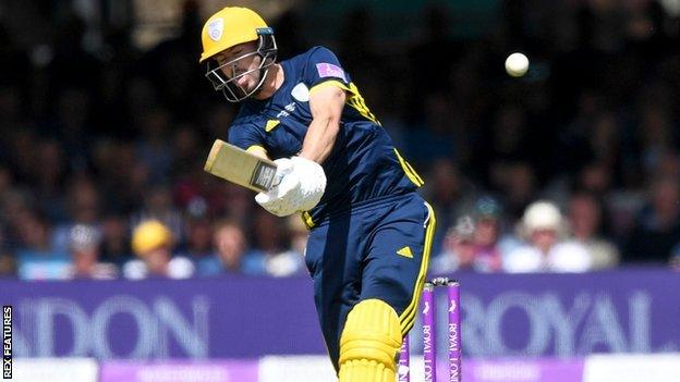 Hampshire's James Fuller