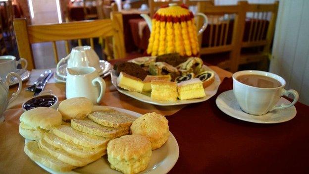 Welsh tea houses serve traditional Welsh desserts