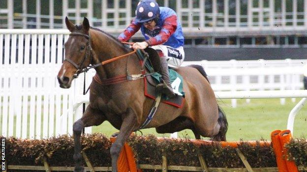 Jockey Aidan Coleman rides Paisley Park to victory in the Cleeve Hurdle at Cheltenham in January