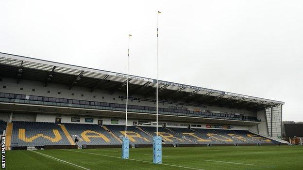 Worcester Warriors' Sixways Stadium