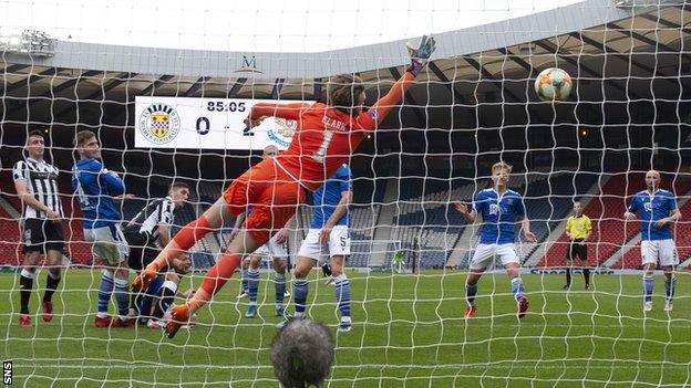 This season's semi-finals were played at an empty Hampden