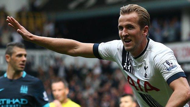 Tottenham striker Harry Kane