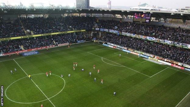 The fixture was due to be played at Gothenburg's Gamla Ullevi stadium