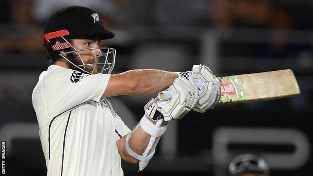 New Zealand's Kane Williamson pulls