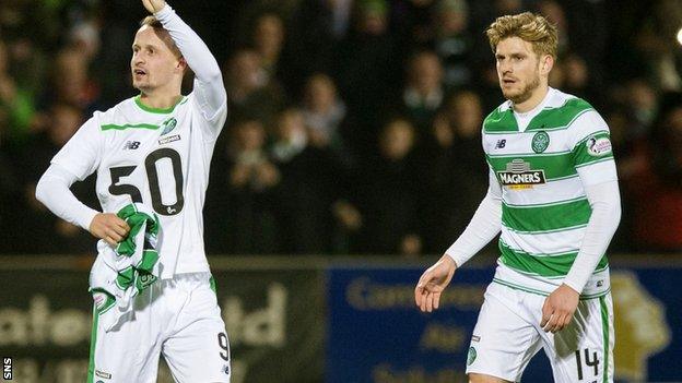 Leigh Griffiths (left) and Stuart Armstrong