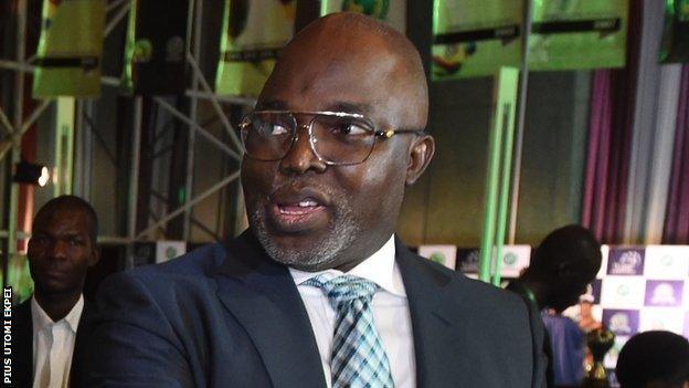 Nigerian FA president Amaju Pinnick