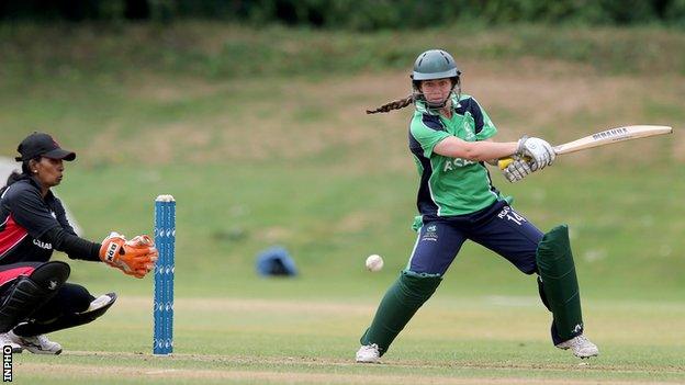 Laura Delany made her senior Ireland debut against New Zealand in 2010