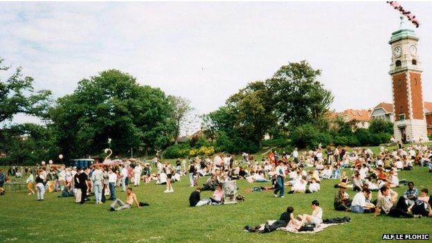 Brighton Pride at Queens Park