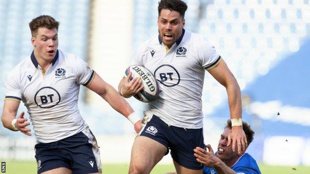 Scotland full-back Sean Maitland