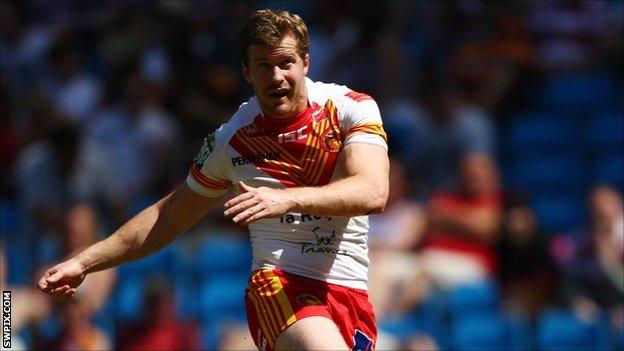 Catalans Dragons half-back Scott Dureau