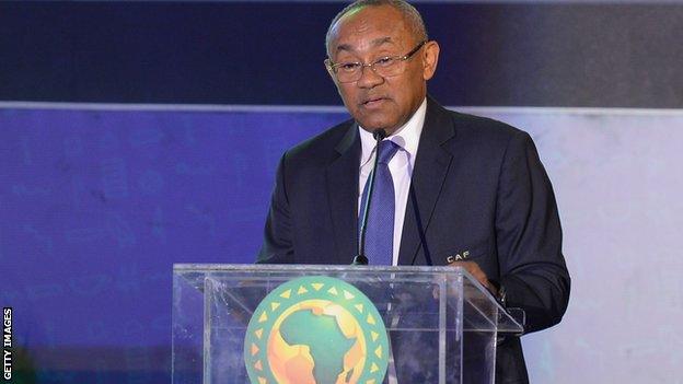 Confederation of African Football President Ahmad