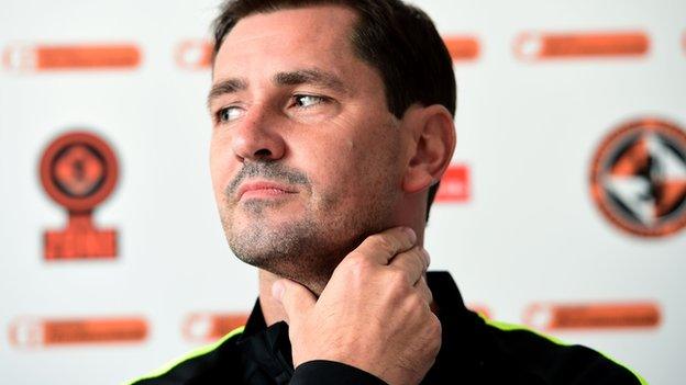 Dundee United have removed Jackie McNamara from his managerial position