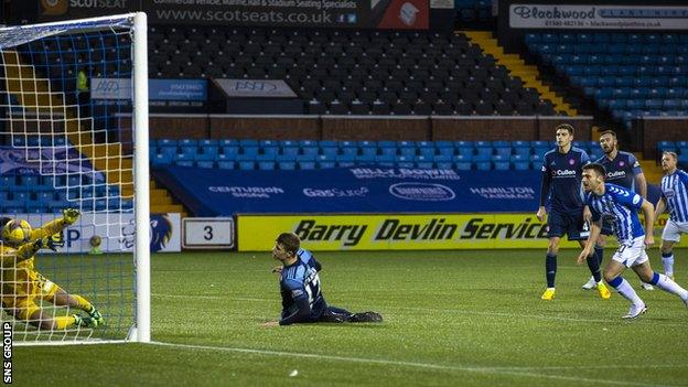 Plenty of Kilmarnock players had a good game, but Kiltie was the standout and his goals were the difference