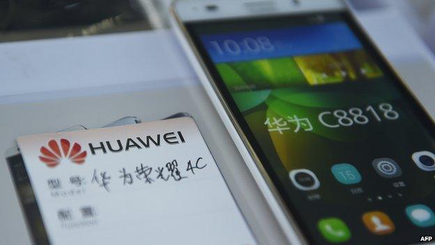 Huawei smartphone