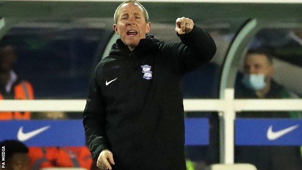 Birmingham City boss Lee Bowyer