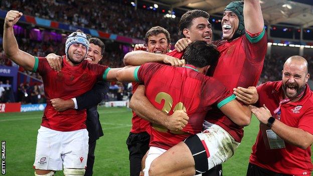 Portugal celebrate