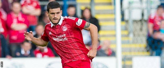 Aberdeen defender Anthony O'Connor