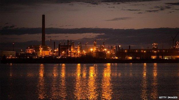 Canadian oil sands site