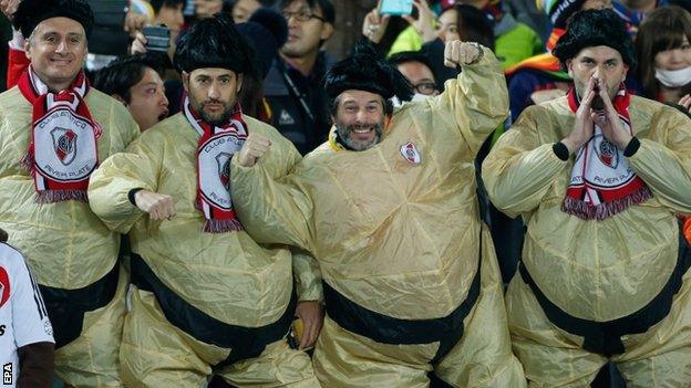 River Plate were no match for Barcelona, losing their Club World Cup final to the Spanish side 3-0