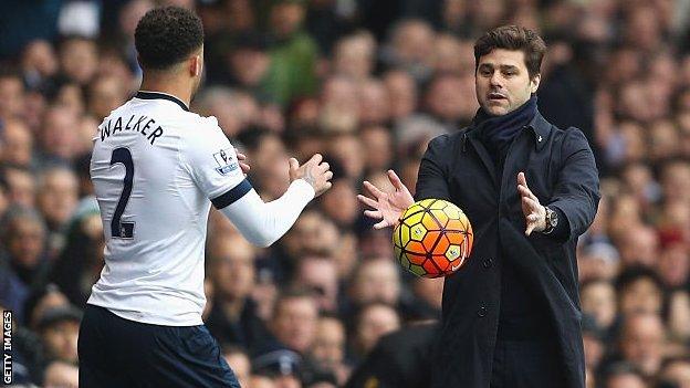 Walker and Pochettino