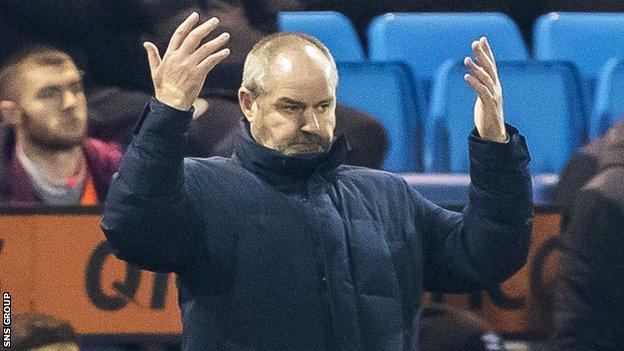 Kilmarnock manager Steve Clarke