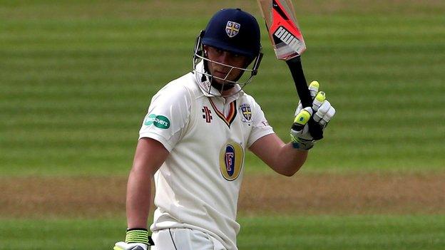 Durham centurion Scott Borthwick had made just 121 runs in three matches this season prior to this game